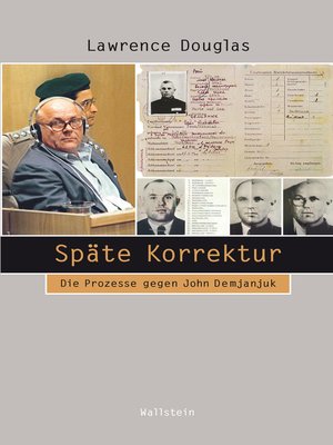 cover image of Späte Korrektur